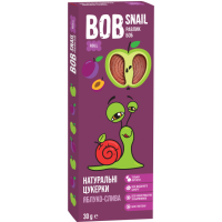 Натуральные конфеты Bob Snail Яблоко-слива, 30 г